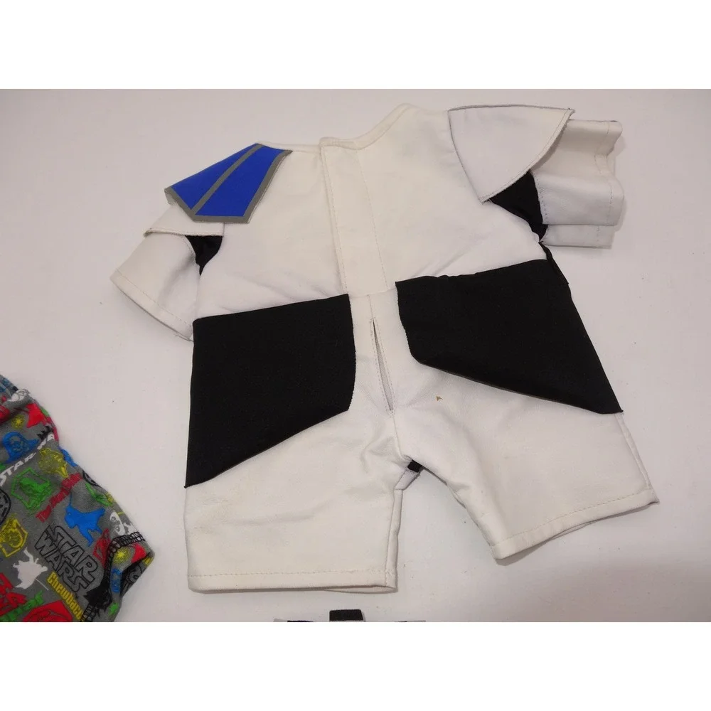 Build-A-Bear Workshop Star Wars Stormtrooper Jumpsuit Costume Gun and Pjs 16in